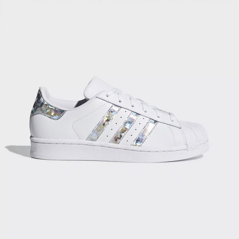 Adidas Superstar Tenis Blancos Para Niño (MX-79999)